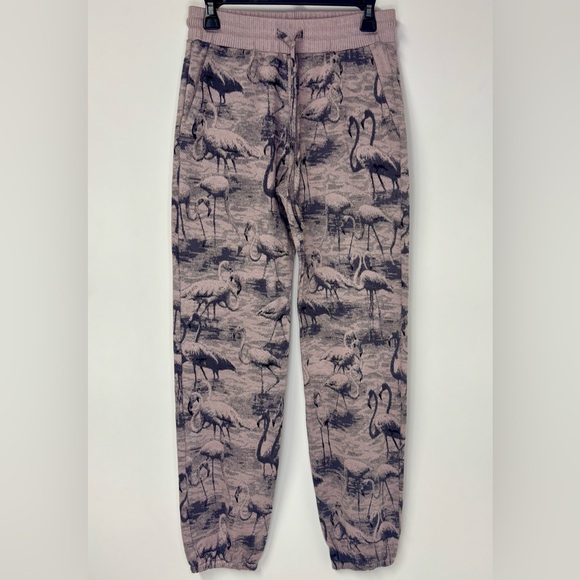 Twenty Montréal Hyper Reality Flamingo Knit Sweatpants- NWT - Picture 4 of 8